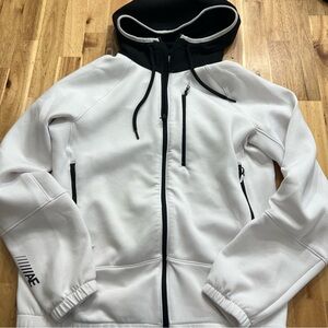 American Eagle Outfitters White and Black Sweatshirt